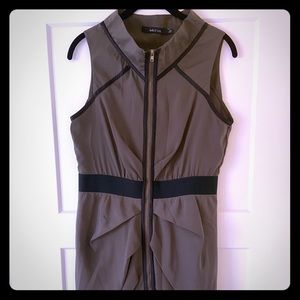 Zipper front dress